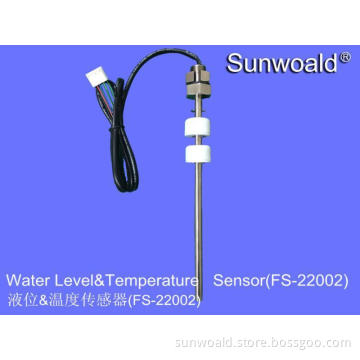 Stainless steel Magnetic water Float high Temperature sensor level switch